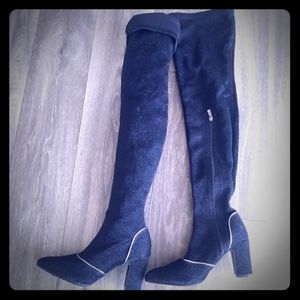Thigh high boots by Beston